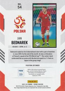 2021-22 Score FIFA #54 Jan Bednarek Back