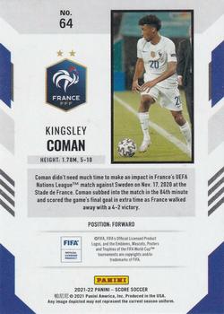 2021-22 Score FIFA #64 Kingsley Coman Back