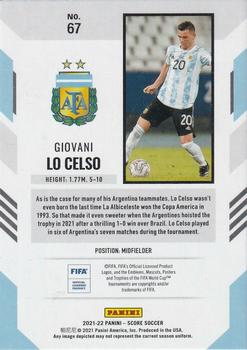 2021-22 Score FIFA #67 Giovani Lo Celso Back