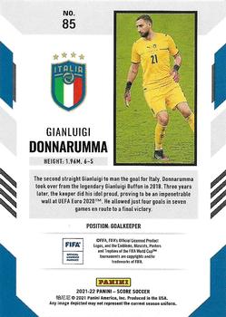 2021-22 Score FIFA #85 Gianluigi Donnarumma Back