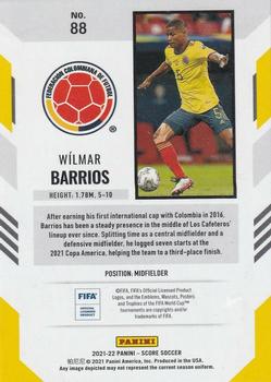 2021-22 Score FIFA #88 Wilmar Barrios Back
