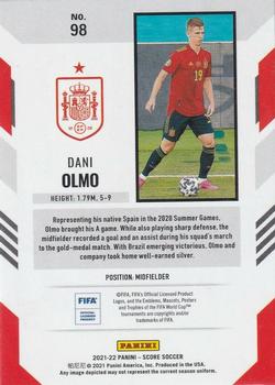 2021-22 Score FIFA #98 Dani Olmo Back