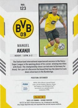 2021-22 Score FIFA #123 Manuel Akanji Back