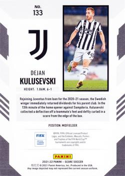 2021-22 Score FIFA #133 Dejan Kulusevski Back