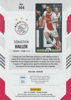 2021-22 Score FIFA #144 Sebastien Haller Back