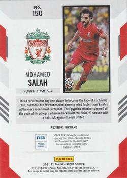 2021-22 Score FIFA #150 Mohamed Salah Back