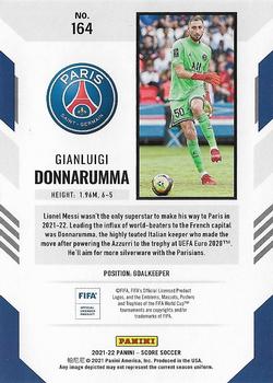 2021-22 Score FIFA #164 Gianluigi Donnarumma Back