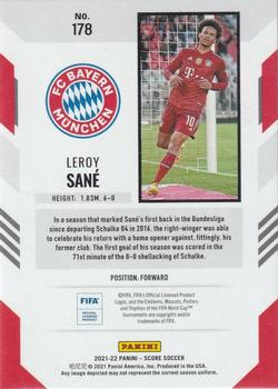 2021-22 Score FIFA #178 Leroy Sane Back