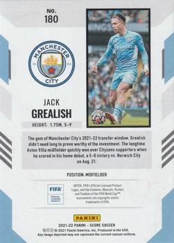 2021-22 Score FIFA #180 Jack Grealish Back