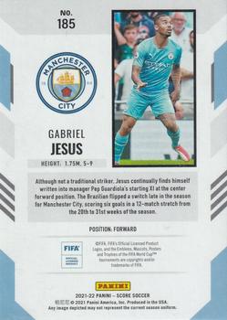 2021-22 Score FIFA #185 Gabriel Jesus Back
