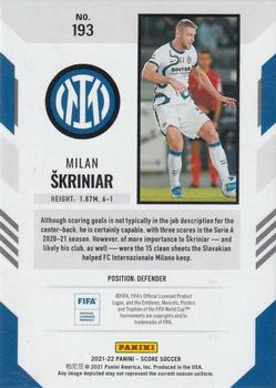 2021-22 Score FIFA #193 Milan Skriniar Back