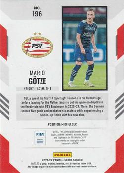2021-22 Score FIFA #196 Mario Gotze Back