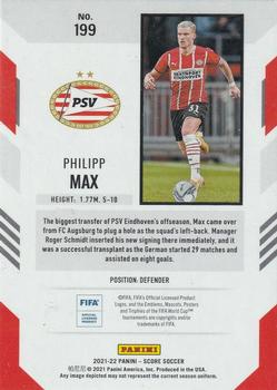 2021-22 Score FIFA #199 Philipp Max Back