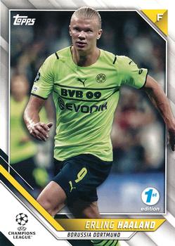 2021-22 Topps UEFA Champions League 1st Edition #1 Erling Haaland Front