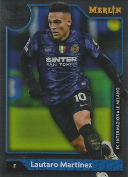 2021-22 Merlin Chrome UEFA Champions League #34 Lautaro Martínez Front