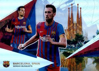 2021-22 Topps FC Barcelona - Rainbow #34 Sergio Busquets Front