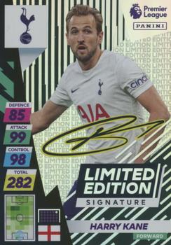 2021-22 Panini Adrenalyn XL Premier League Plus - Limited Edition Foil Signature #SLE-HK Harry Kane Front