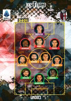 2022 Panini Adrenalyn XL Calciatori Titans #T15 Squadra Front