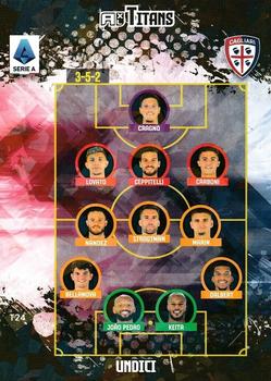 2022 Panini Adrenalyn XL Calciatori Titans #T24 Squadra Cagliari Front