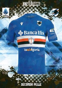 2022 Panini Adrenalyn XL Calciatori Titans #T130 Maglia Sampdoria Front