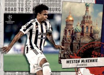 2021-22 Topps UEFA Champions League - Road to St Petersburg #RSP-08 Weston McKennie Front