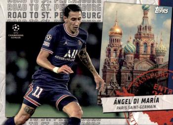 2021-22 Topps UEFA Champions League - Road to St Petersburg #RSP-15 Ángel Di María Front