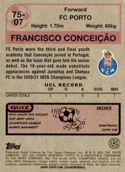 2021-22 Topps UEFA Champions League - 1975-76 Retro #75-07 Francisco Conceição Back