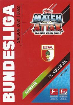 2021-22 Topps Match Attax Bundesliga Extra #450 Oxford / Gouweleeuw / Gumny Back