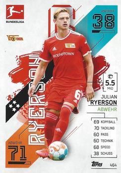 2021-22 Topps Match Attax Bundesliga Extra #464 Julian Ryerson Front