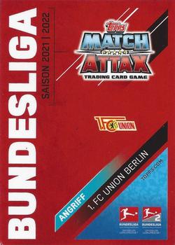 2021-22 Topps Match Attax Bundesliga Extra #472 Taiwo Awoniyi Back