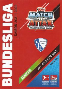 2021-22 Topps Match Attax Bundesliga Extra #483 Konstantinos Stafylidis Back
