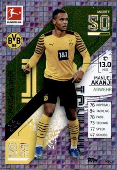 2021-22 Topps Match Attax Bundesliga Extra #498 Manuel Akanji Front