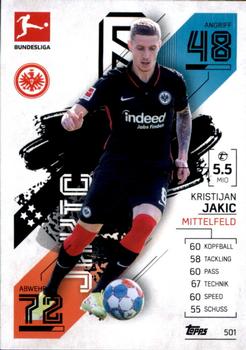 2021-22 Topps Match Attax Bundesliga Extra #501 Kristijan Jakic Front