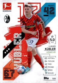 2021-22 Topps Match Attax Bundesliga Extra #509 Lukas Kubler Front