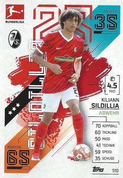 2021-22 Topps Match Attax Bundesliga Extra #510 Kiliann Sildillia Front