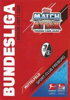 2021-22 Topps Match Attax Bundesliga Extra #511 Yannik Keitel Back