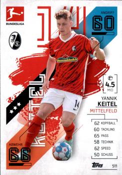 2021-22 Topps Match Attax Bundesliga Extra #511 Yannik Keitel Front
