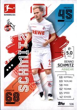 2021-22 Topps Match Attax Bundesliga Extra #536 Benno Schmitz Front