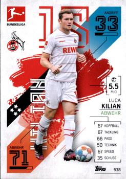 2021-22 Topps Match Attax Bundesliga Extra #538 Luca Kilian Front