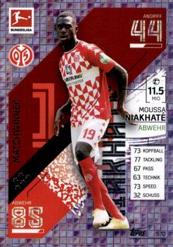 2021-22 Topps Match Attax Bundesliga Extra #570 Moussa Niakhate Front