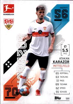 2021-22 Topps Match Attax Bundesliga Extra #591 Atakan Karazor Front