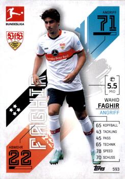2021-22 Topps Match Attax Bundesliga Extra #593 Wahid Faghir Front