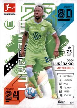 2021-22 Topps Match Attax Bundesliga Extra #601 Dodi Lukebakio Front