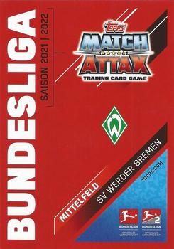 2021-22 Topps Match Attax Bundesliga Extra #613 Romano Schmid Back