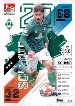 2021-22 Topps Match Attax Bundesliga Extra #613 Romano Schmid Front