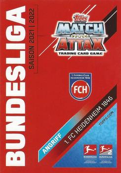 2021-22 Topps Match Attax Bundesliga Extra #631 Tim Kleindienst Back