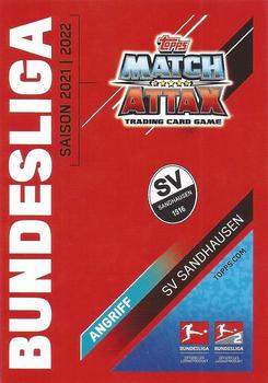 2021-22 Topps Match Attax Bundesliga Extra #658 Daniel Keita-Ruel Back