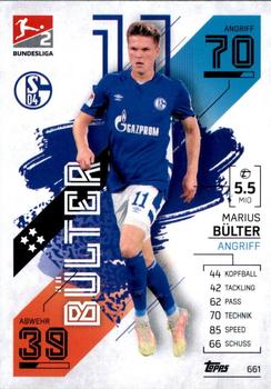2021-22 Topps Match Attax Bundesliga Extra #661 Marius Bulter Front