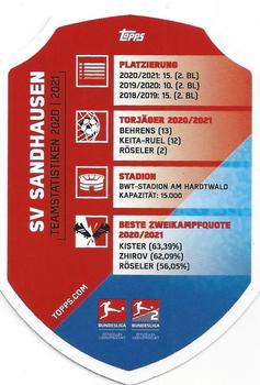 2021-22 Topps Match Attax Bundesliga Extra #696 Clubkarte Back