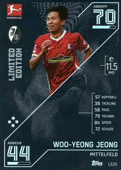 2021-22 Topps Match Attax Bundesliga Extra - Limited Edition #LE25 Jeong Woo-yeong Front